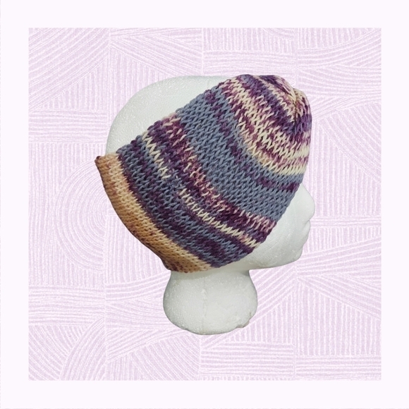 Hand Knit Twisted Headband Youth/Sm Adult - Picture 4 of 6